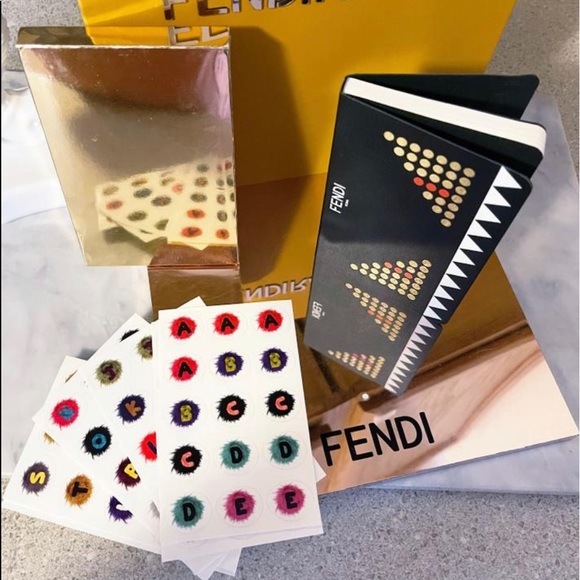 Authentic Fendi ULTRA RARE Leather Journal Set - Picture 2 of 11